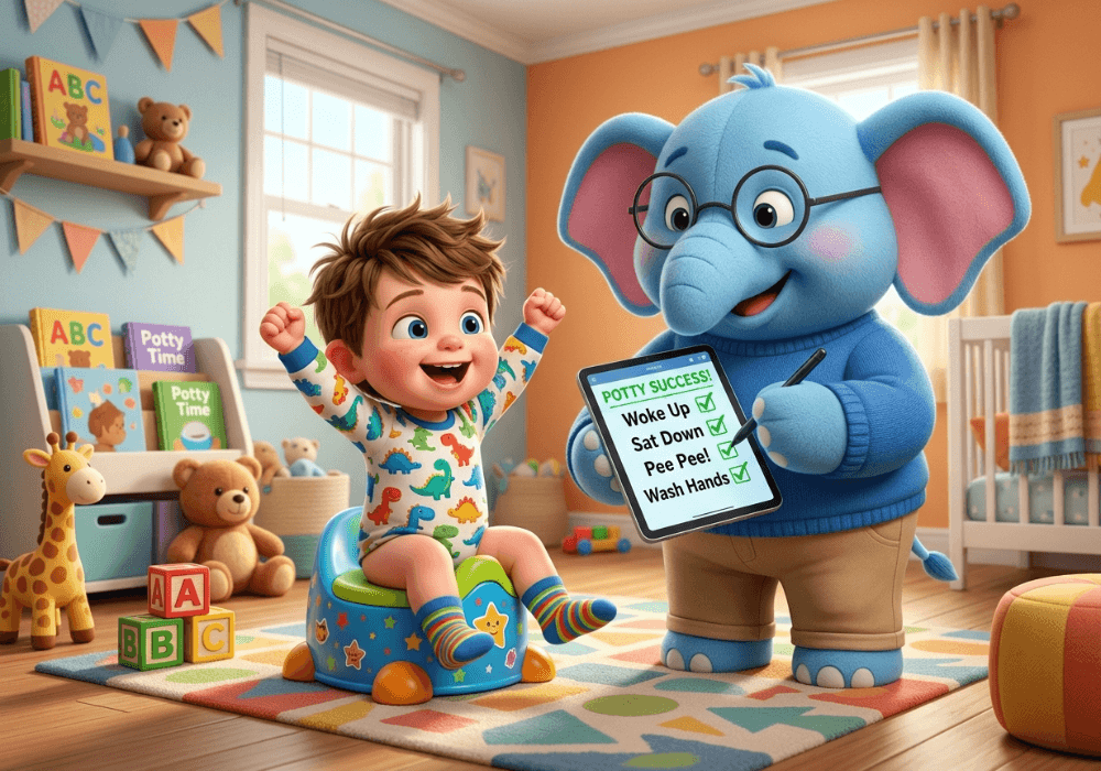 Esimesed sammud iseseisvuse poole: harjutame potiga hoolivalt ja stressivabalt