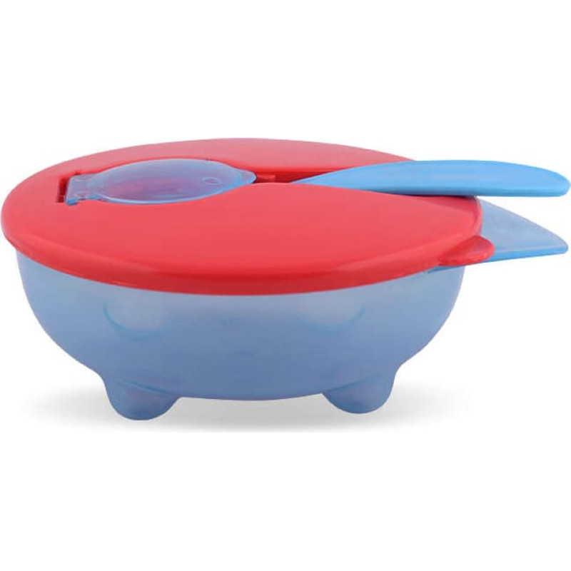 Lorelli Bowl Art.10230580001 Blue Bļoda ar vāku un karoti