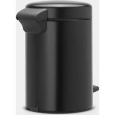 BRABANTIA Pedaaliga prügikast NewIcon, 3 l, Matt Black