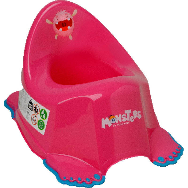 Tega MN-001-127 Monsters pott koos muusikaga Pink