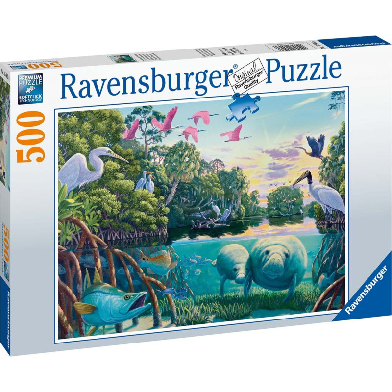 Ravensburger Puzzle Manatee Moments 500p 16943