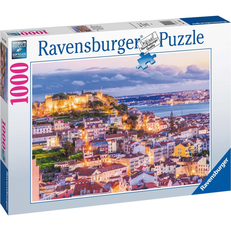 Ravensburger Puzzle Lisbon&Sao Jorge Castle 1000p 17183