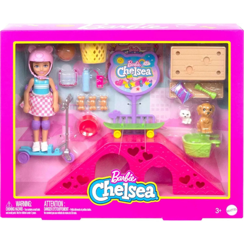 Barbie Chelsea Skate Park HJY35 Mattel