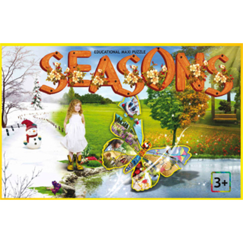 PIO Hariv maksipusle SEASONS (inglise keel), vanuses 3-6