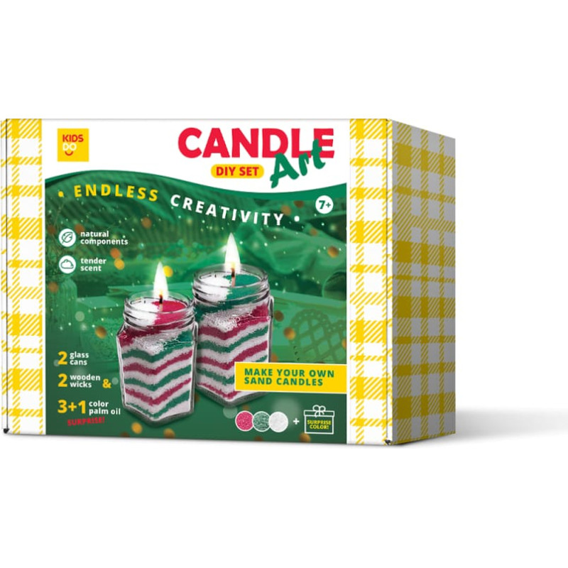 Kids Do DIY küünlakunsti komplekt. Punane, roheline, valge + 1 värv ÜLLATUS