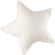 Wigiwama Cream White Star Spilvens