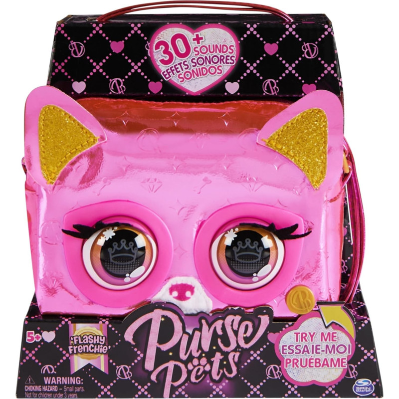 Spin Master Purse Pets Flashy Frenchie 20139590