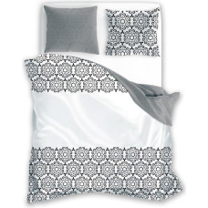 BEDDING SET 220X200+2X70X80 COTTON. GLAMOUR 017