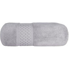 TOWEL RETE 50X90 TERRY GREY 650G. COTTON. TWO-LOOP YARN SOFT TOUCH 24/2