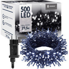 Springos Jõulutuled Springos CL0543, 500 LED, külm valge + külm valge vilkumine, 27,5 m