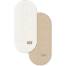 Albero Mio Prześcieradło do gondoli 2-pak WM447 Biszkoptowy