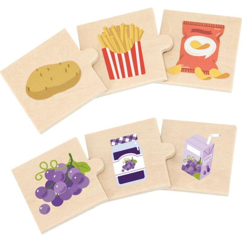 Viga 44780 Dopasuj obrazki nauka kolorów