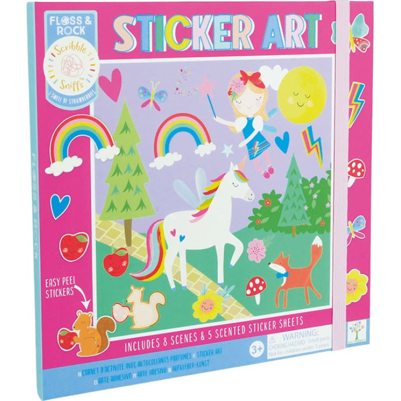 Floss & Rock L&otilde;hnastatud kleepsukunst, Vikerkaare Haldjas