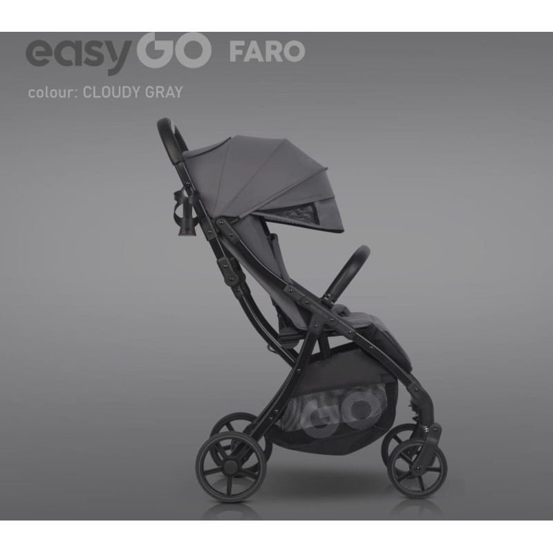 Euro-Cart EASY GO Jalutuskäru FARO CLOUDY GRAY