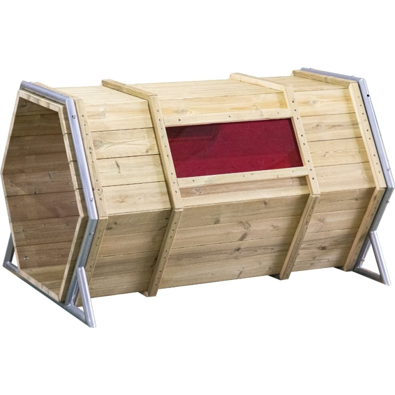 Classic World Edu Drewniany Plac Zabaw Baza XXL Tunel do Czołgania