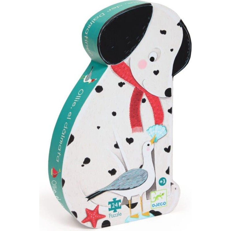 Djeco Siluettpusle - Dalmaatsia Ollie (24 tk.)