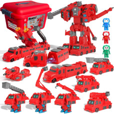 KLOCKI MAGNETYCZNE POJAZDY 24 EL. KUFER