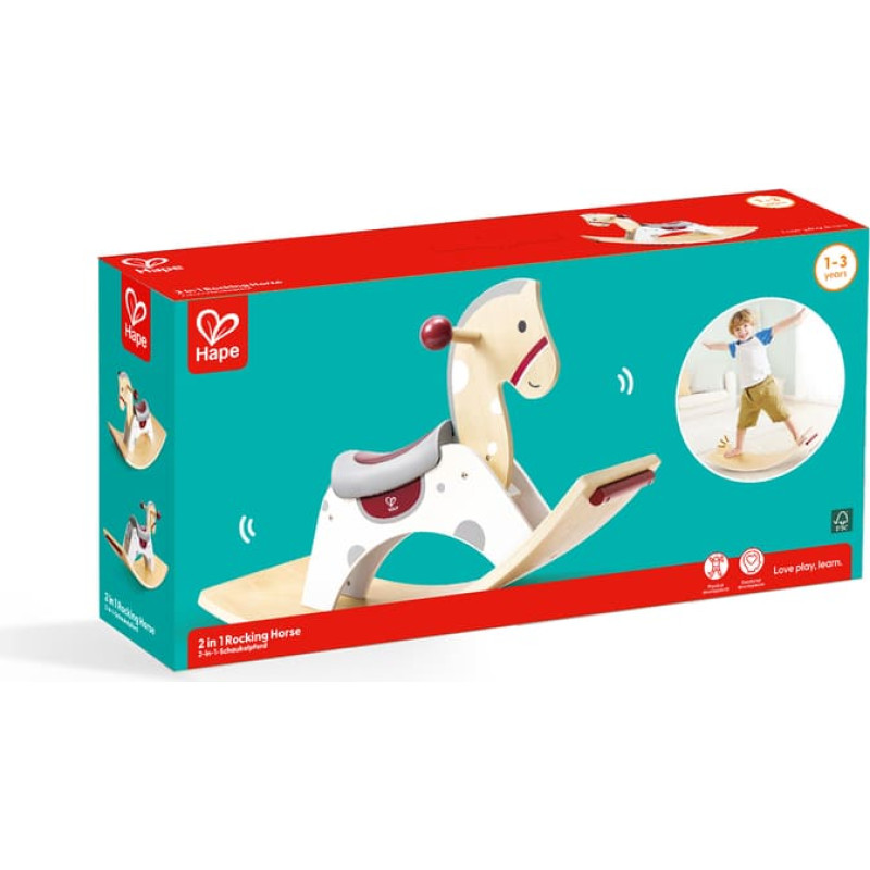 Hape 2-in-1 kiikhobune (E1203A)