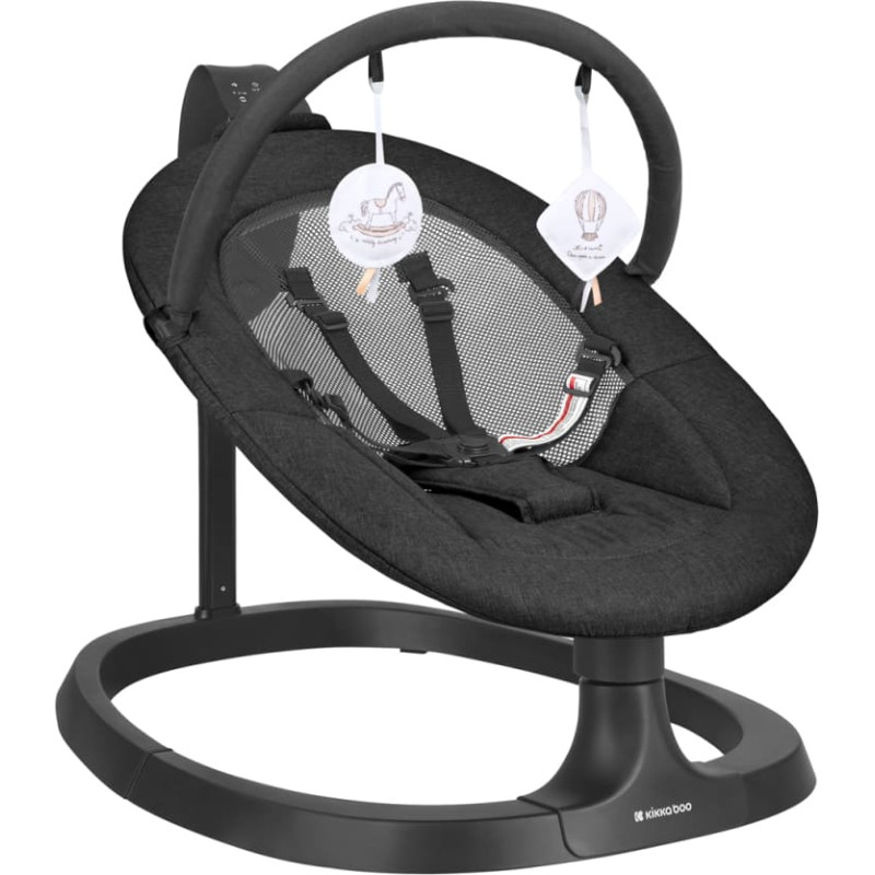 KIKKABOO Zazu elektrilised beebikiiged – mustad