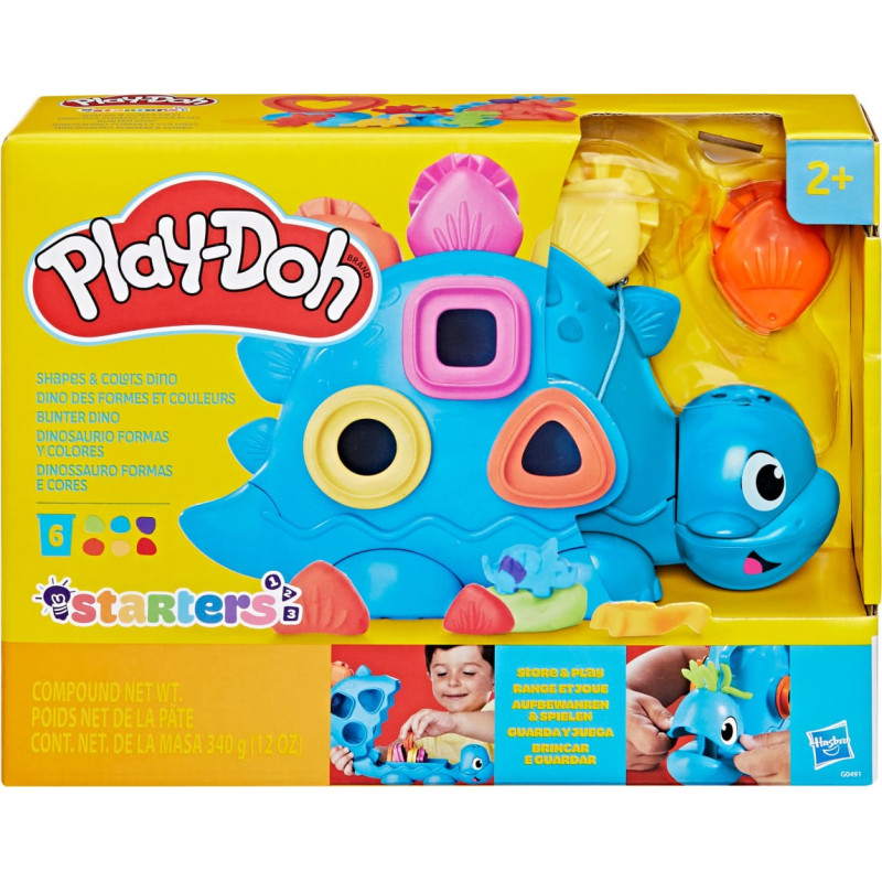 Hasbro Play Doh PLAY-DOH playset Shapes And Colors Dino