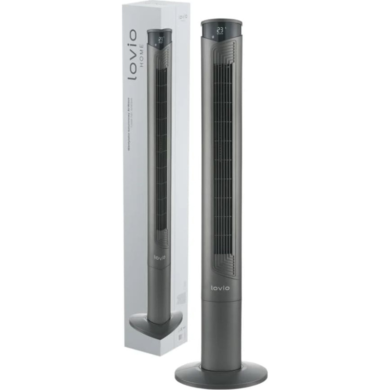 Lovio LVTF101N24C-TI Tower Fan AirWave Titan