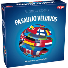 Tactic Žaidimas &bdquo;Pasaulio vėliavos&ldquo;, lietuvių k.