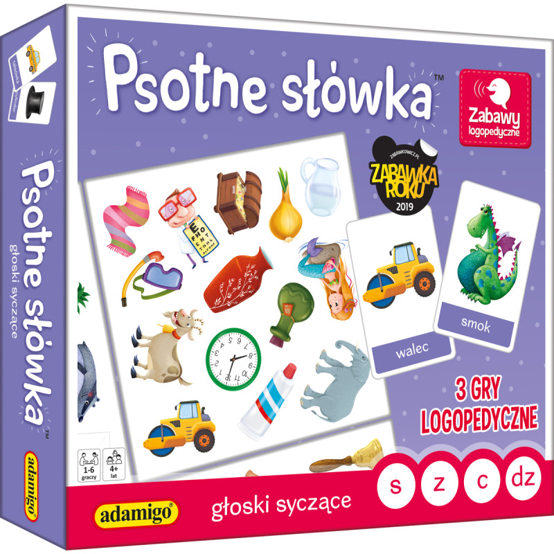PSOTNE SŁÓWKA - GŁOSKI SYCZĄCE