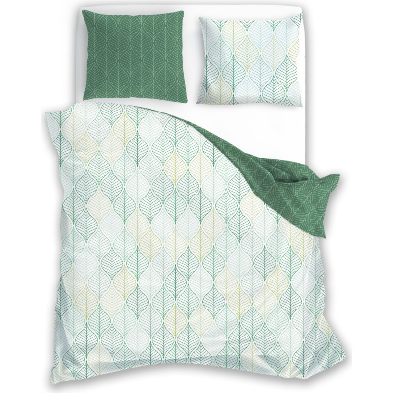 POŚCIEL KPL.160X200+2x70X80 MILAGRO VERDE 014 SATYNA BAW.