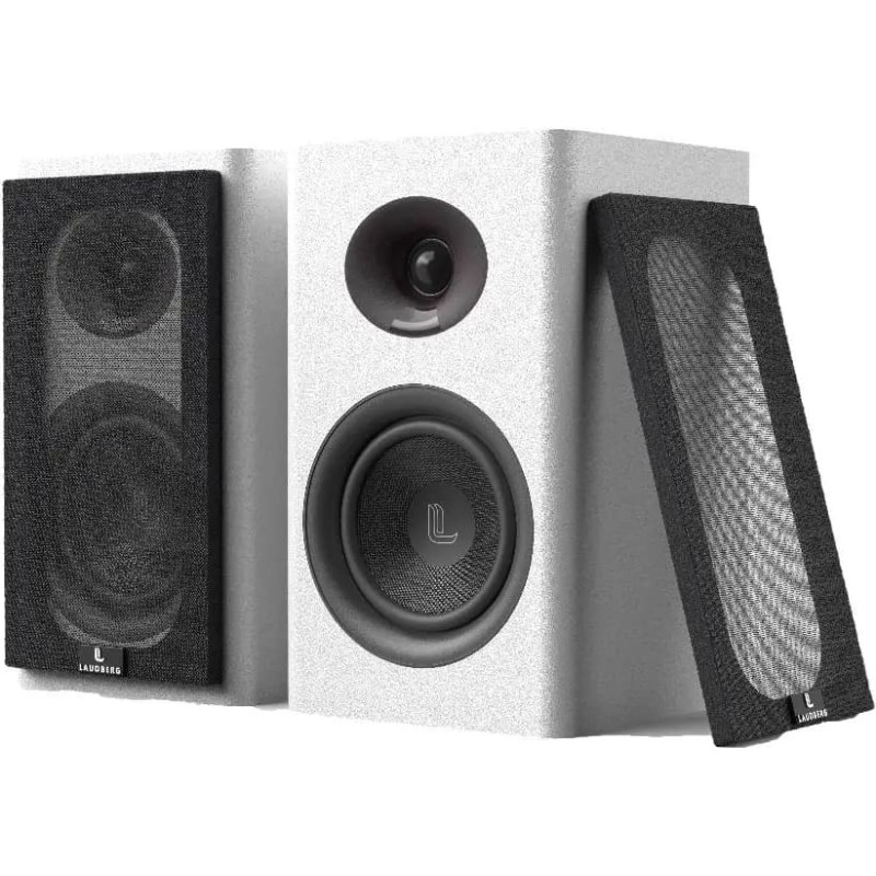 Laudberg XS1W bookshelf speakers 2.0 80W white