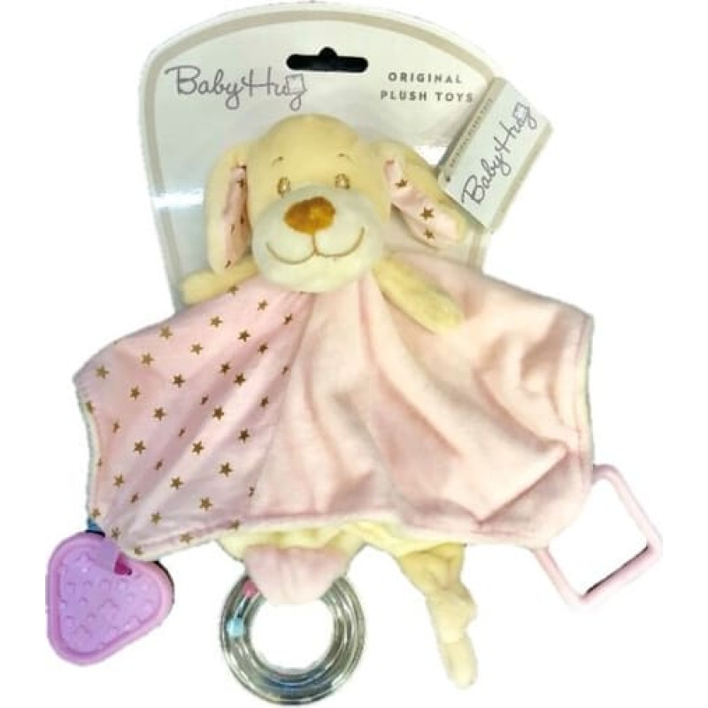 Adora Plush hand puppet &ndash; dog, pink