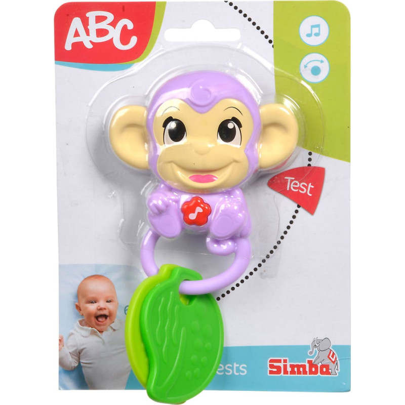 Simba Toys Monkey Rattle Toy