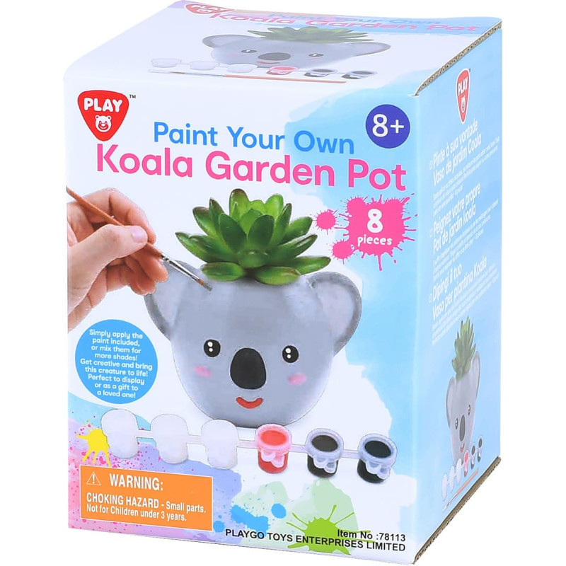 Playgo krāsojamā trauks &ldquo;Koala&rdquo; formā, 78113