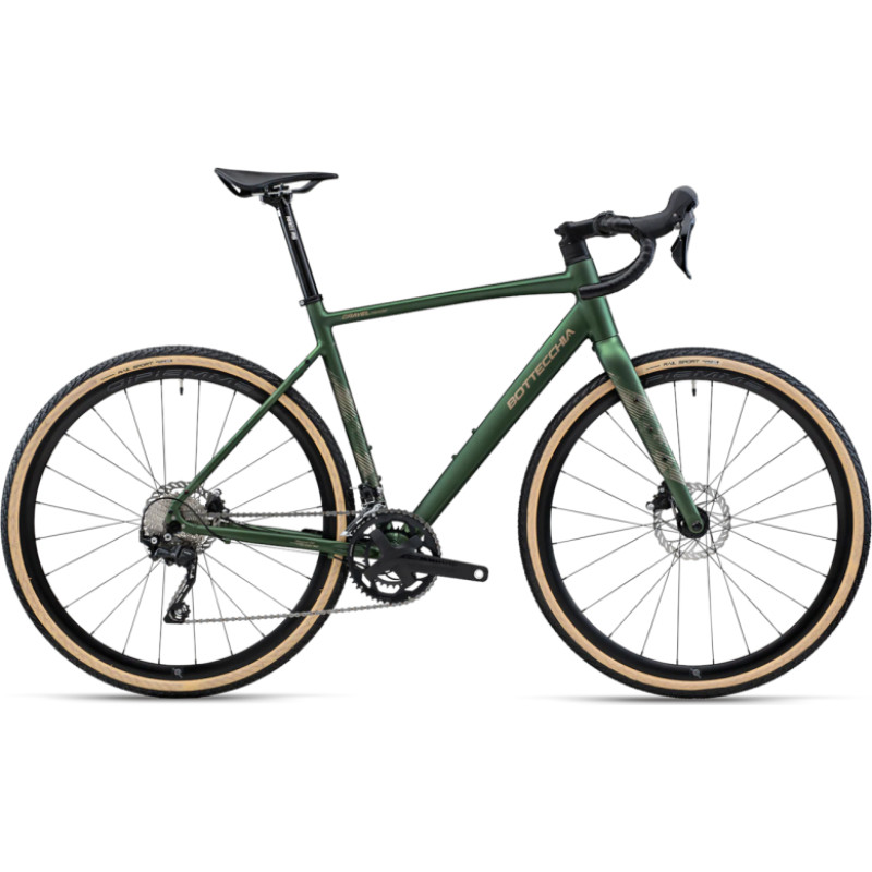 Bottecchia Gravel jalgratas BOTTECCHIA Gravel Monster - GRX610 24s - C46 Matt Green (XS)