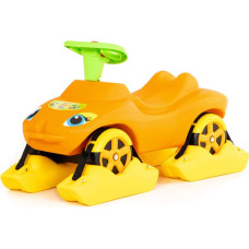 Polesie Push snowplow My Favorite Car with sound, orange 74x34.5x42 cm 44631