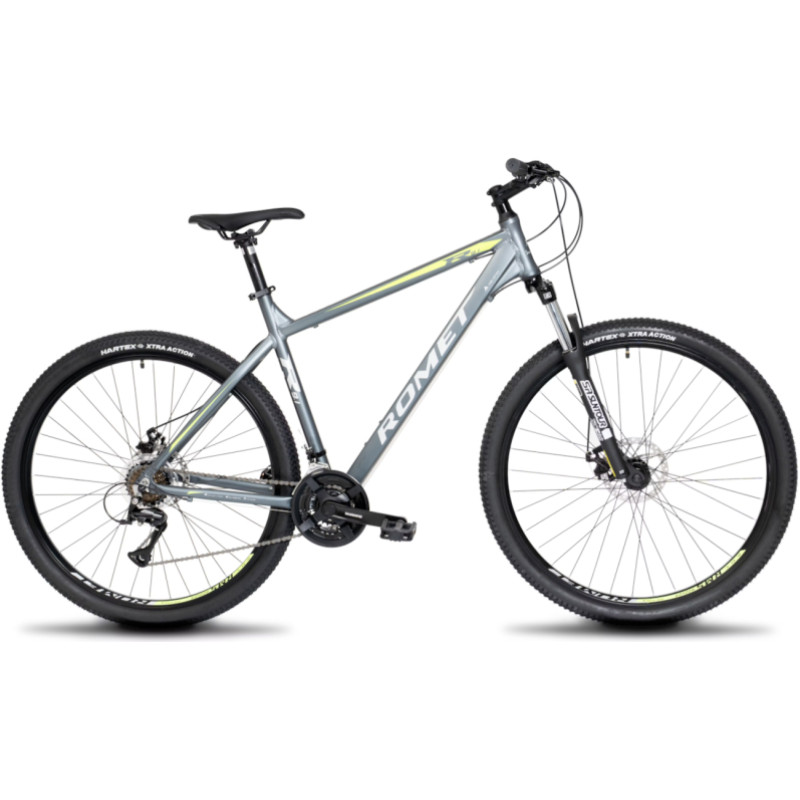 Romet Jalgratas ROMET Rambler R9.1, 29" hall-roheline (XL)