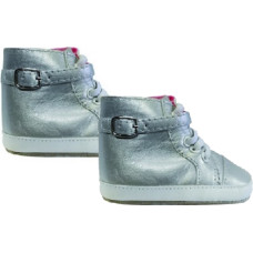 Bobobaby Zīdaiņu zābaciņi 6-12 mēn. ZB-191ZM silver-izpārdo&scaron;ana