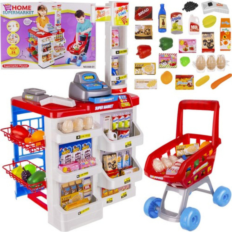 Kruzzel Supermarkets  ar aksesuāriem 22374