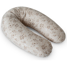 Cebababy maitinimo pagalvė dżersej multi ruda gėlės W-880-000-828