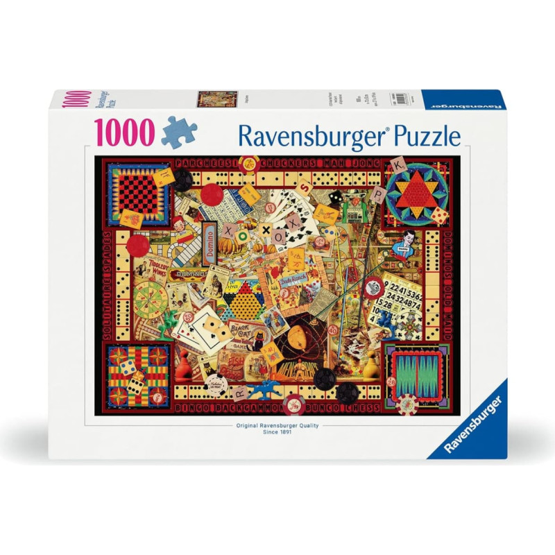 Ravensburger Puzzle 1000 Vintage Games