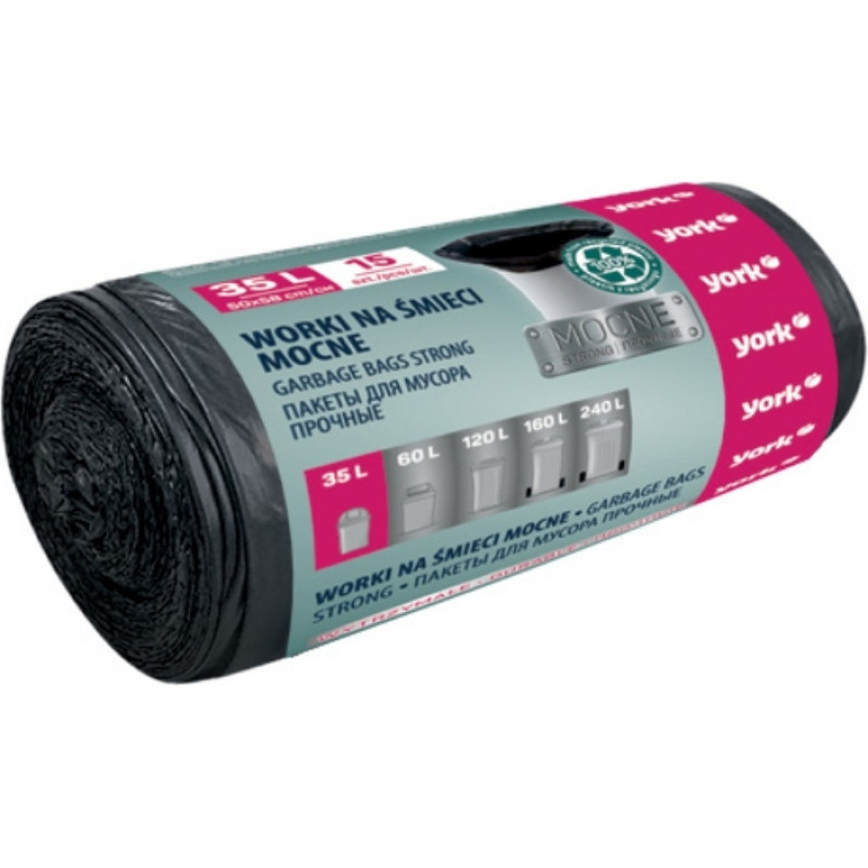 York Atkritumu maisi STRONG 35 l / 15 gab.