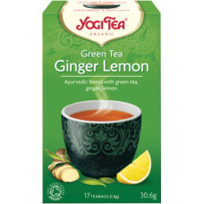 Yogitea Green Tea with Ginger and Lemon