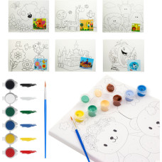 OBRAZEK DO MALOWANIA FARBAMI 6 FARB