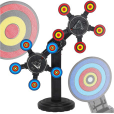 Elektroniskais mērķis pārvietojas dubultā šaušana šaušana mērķī