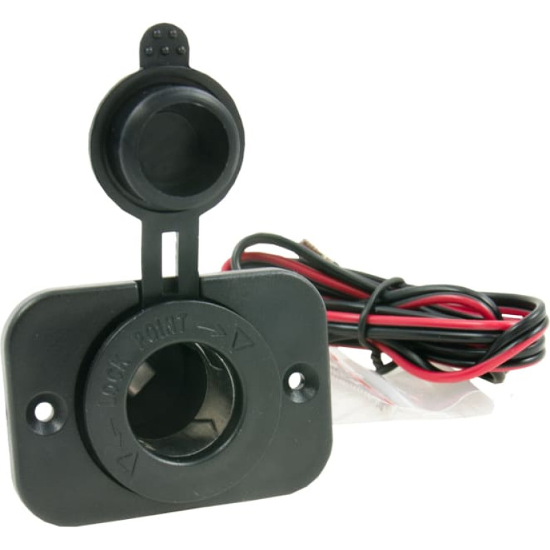 Bottari 12/24V Waterproof single socket plug "NEW-SOCKET"