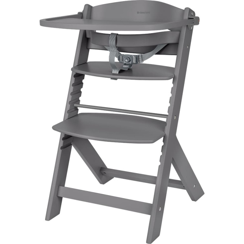 Puidust söögitool Nordy Dark Grey