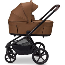 Moon stroller foldable carrycot Resea fold 2/1 cognac