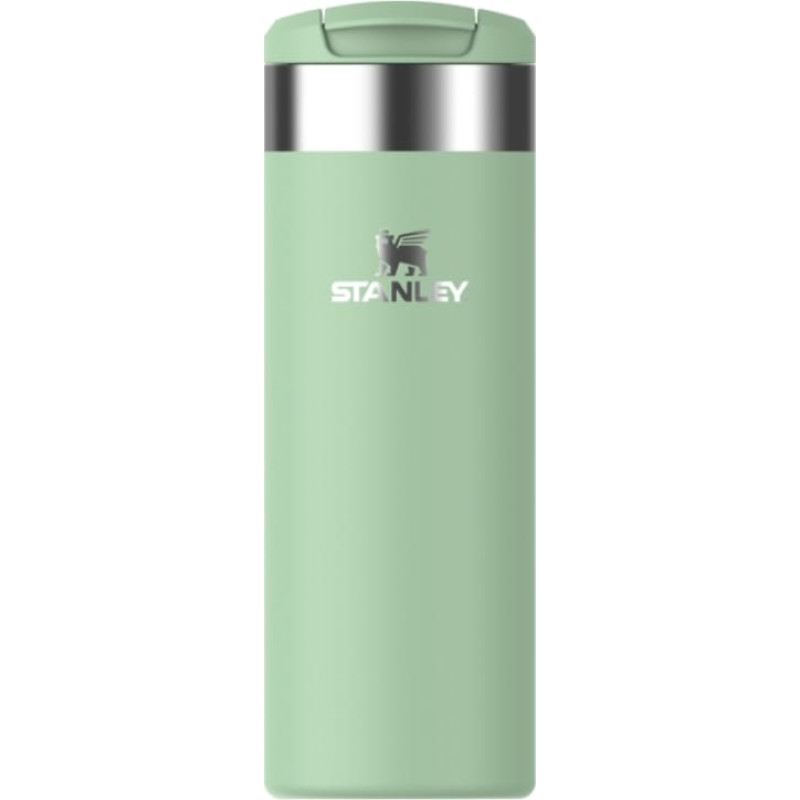 Stanley Termokrūze The AeroLight Transit Mug 0,47L pistāciju krāsā