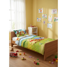 POŚCIEL KPL. KUBUŚ 001W 100x135+40x60 BAWEŁNA