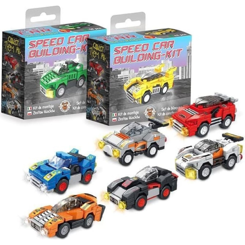 Trendhaus Speed Action - Auto ehituskomplekt (1 tk., 8 kujundust)