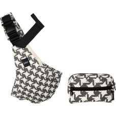 Boba Nosidła BOBA BUDDY SLING BROWN HOUNDSTOOTH